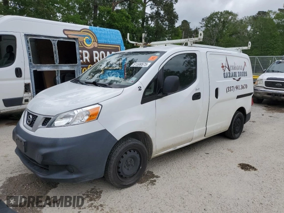 2019 Nissan NV200 Compact Cargo S with VIN 3N6CM0KN5KK692999, listed as a Copart auction lot 51599575 with 133,817 mi miles and Salvage Title. Bid and sale history available at carsss.com. Image 1.