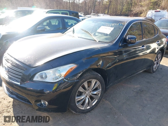 2013 Infiniti M with VIN JN1BY1AR3DM604485, listed as a IAAI auction lot 41296739 with 60,516 mi miles. Bid and sale history available at carsss.com. Image 17.