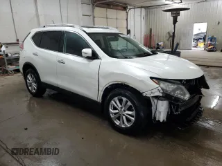 2015 Nissan Rogue SL with VIN 5N1AT2MT5FC824526, listed as a Copart auction lot 49399555 with 199,701 mi miles and Salvage Title. Bid and sale history available at carsss.com. Image 4.