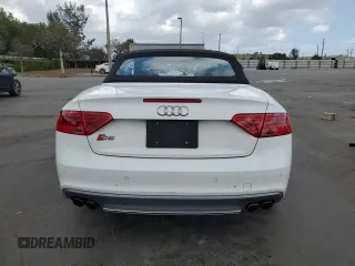 2014 Audi S5 Prestige with VIN WAUVGAFH7EN005272, listed as a Copart auction lot 51123045 with 113,937 mi miles and Salvage Title. Bid and sale history available at carsss.com. Image 6.