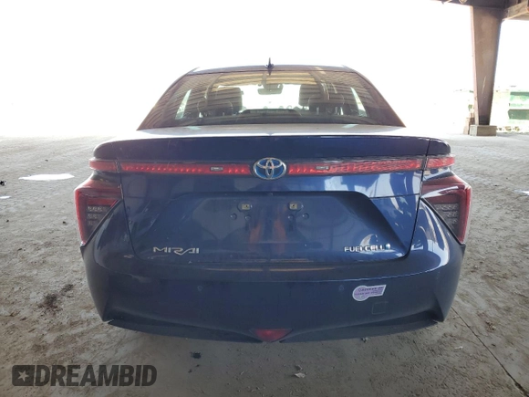2019 Toyota Mirai with VIN JTDBVRBD4KA006864, listed as a Copart auction lot 59985375 with 42,569 mi miles and Salvage title. Bid and sale history available at DreamBid. Image 6.
