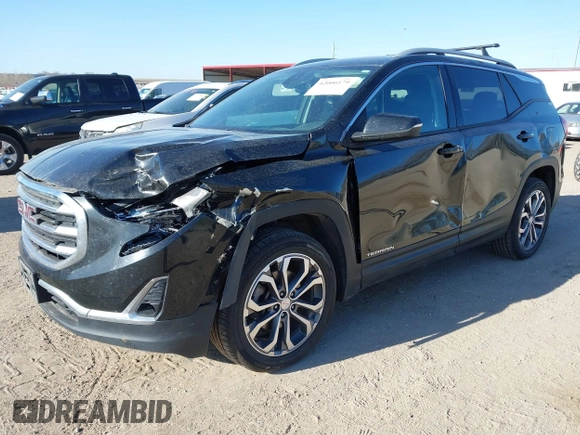 2019 GMC Terrain SLT with VIN 3GKALVEX9KL320166, listed as a IAAI auction lot 42006179 with 98,652 mi miles. Bid and sale history available at carsss.com. Image 18.