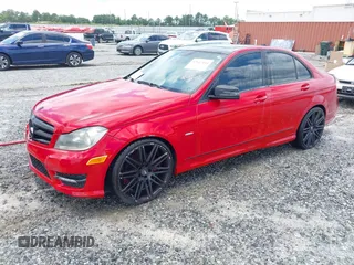 2012 Mercedes-Benz C 250 Sport with VIN WDDGF4HB3CR228171, listed as a IAAI auction lot 42647444 with 121,562 mi miles and . Bid and sale history available at DreamBid. Image 2.