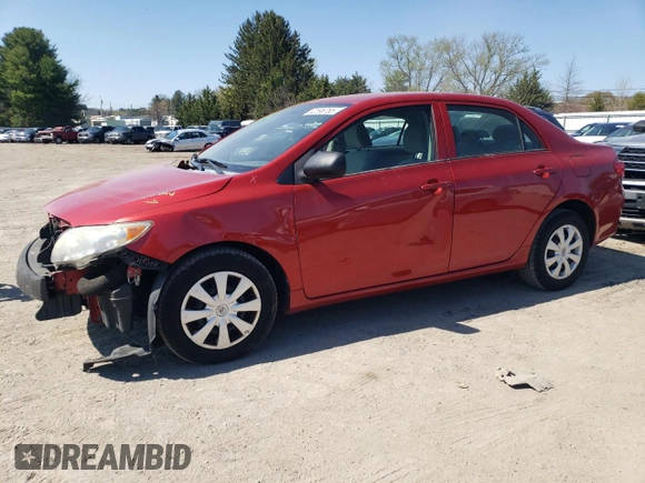 2010 Toyota Corolla with VIN 1NXBU4EE2AZ275061, listed as a Copart auction lot 52596765 with 113,833 mi miles and Salvage Title. Bid and sale history available at DreamBid. Image 1.