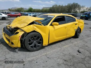 2018 Dodge Charger R/T with VIN 2C3CDXCT5JH156519, listed as a Copart auction lot 56923255 with 146,443 mi miles and Salvage title. Bid and sale history available at DreamBid. Image 1.