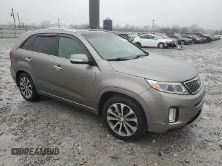 2014 Kia Sorento SX Limited with VIN 5XYKW4A75EG527351, listed as a Copart auction lot 89175405 with 201,631 mi miles and Salvage Title. Bid and sale history available at carsss.com. Image 4.