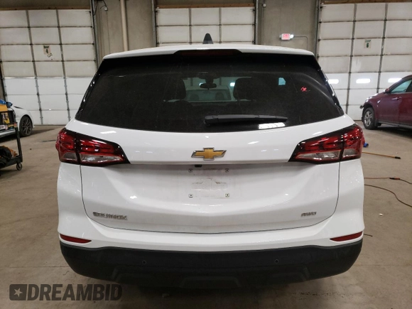 2024 Chevrolet Equinox LS with VIN 3GNAX5EG3RL270057, listed as a Copart auction lot 42299695 with 10,868 mi miles and Salvage Title. Bid and sale history available at carsss.com. Image 6.