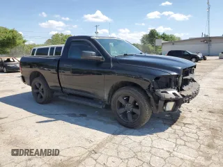 2015 Ram 1500 Express with VIN 3C6JR7AT1FG532946, listed as a Copart auction lot 63496534 with 114,396 mi miles and Salvage title. Bid and sale history available at DreamBid. Image 4.