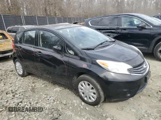 2015 Nissan Note SV with VIN 3N1CE2CP7FL424616, listed as a Copart auction lot 44236375 with 66,932 mi miles and Salvage Title. Bid and sale history available at DreamBid. Image 4.