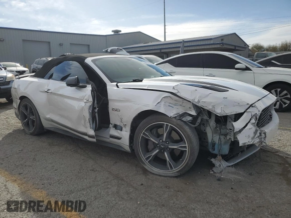2017 Ford Mustang GT Premium with VIN 1FATP8FF7H5210716, listed as a Copart auction lot 44013595 with 49,092 mi miles and Salvage title. Bid and sale history available at DreamBid. Image 4.