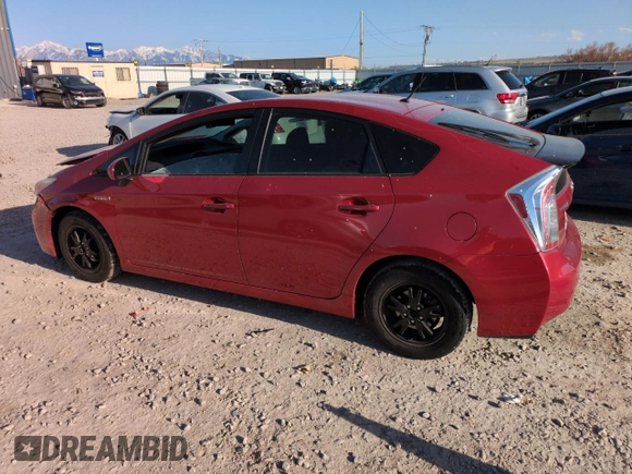 2013 Toyota Prius One with VIN JTDKN3DUXD0341856, listed as a Copart auction lot 53946985 with 123,059 mi miles and Salvage Title. Bid and sale history available at DreamBid. Image 2.