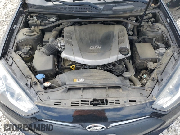 2016 Hyundai Genesis Coupe Ultimate with VIN KMHHU6KJ3GU134760, listed as a Copart auction lot 54653535 with 119,082 mi miles and Salvage title. Bid and sale history available at DreamBid. Image 11.