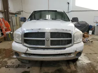 2007 Dodge Ram 2500 SLT with VIN 3D7KS28AX7G827639, listed as a Copart auction lot 84857064 with 0 mi miles and Salvage Title. Bid and sale history available at carsss.com. Image 5.