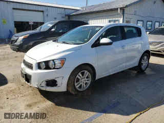 2013 Chevrolet Sonic LT with VIN 1G1JC6SH9D4186033, listed as a Copart auction lot 48147375 with 116,585 mi miles and Salvage Title. Bid and sale history available at carsss.com. Image 1.