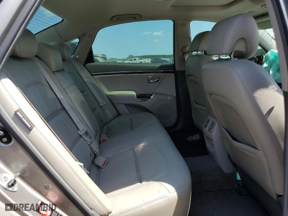 2009 Hyundai Azera Limited with VIN KMHFC46F09A364202, listed as a Copart auction lot 68546314 with 158,934 mi miles and Salvage Title. Bid and sale history available at carsss.com. Image 10.