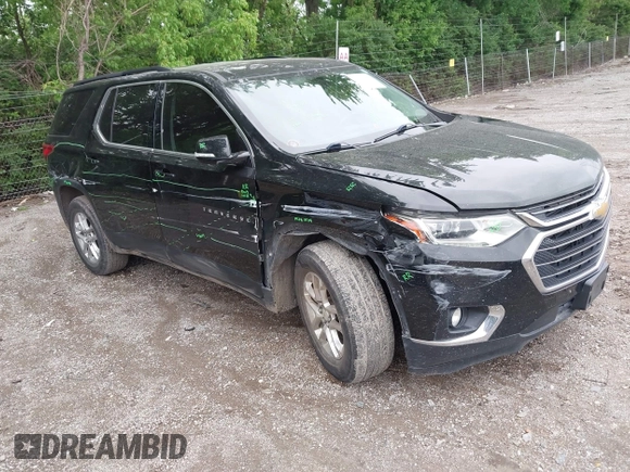 2019 Chevrolet Traverse LT Cloth with VIN 1GNERGKW6KJ186461, listed as a IAAI auction lot 42332356 with 115,240 mi miles and . Bid and sale history available at DreamBid. Image 1.