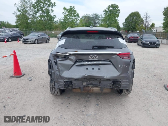 2019 Infiniti QX50 Luxe with VIN 3PCAJ5M19KF135211, listed as a IAAI auction lot 42308891 with 128,432 mi miles and . Bid and sale history available at DreamBid. Image 16.