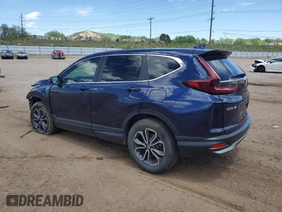 2020 Honda CR-V EX z VIN 5J6RW2H5XLA001344, wystawiony jako Copart lot #57785155 z przebiegiem 32 960 mil mil oraz Szkoda całkowita • Salvage title. Historia ofert i sprzedaży dostępna na DreamBid. Obrazek 2.