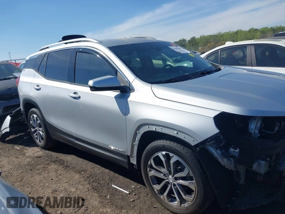 2021 GMC Terrain SLT with VIN 3GKALPEV1ML311443, listed as a IAAI auction lot 41860448 with 75,699 mi miles and . Bid and sale history available at DreamBid. Image 14.