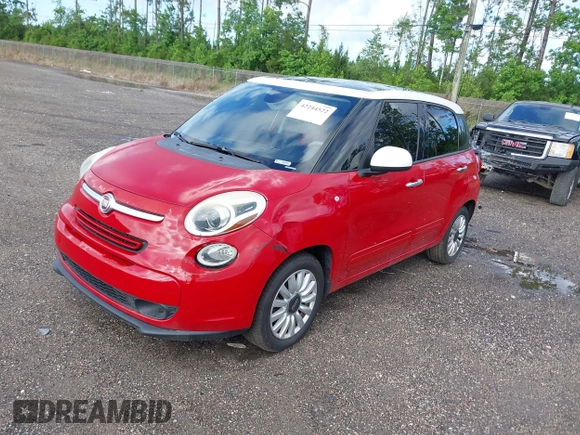 2014 FIAT 500L Easy с VIN ZFBCFABH7EZ001401, выставлен на аукционе IAAI как лот 42244522 с пробегом 164 138 миль миль и . История ставок и продаж доступна на DreamBid. Изображение 2.