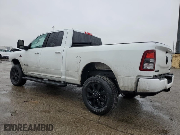 2024 Ram 2500 Big Horn z VIN 3C6UR5DL2RG407021, wystawiony jako Copart lot #43030985 z przebiegiem 2 054 mil mil oraz Szkoda całkowita • Salvage title. Historia ofert i sprzedaży dostępna na DreamBid. Obrazek 2.