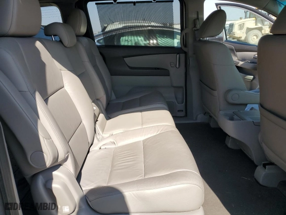 2012 Honda Odyssey EX-L with VIN 5FNRL5H64CB039166, listed as a Copart auction lot 48688315 with 133,341 mi miles and Salvage Title. Bid and sale history available at carsss.com. Image 11.