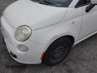 2012 FIAT 500 Pop with VIN 3C3CFFDR7CT120509, listed as a IAAI auction lot 42042059 with 116,805 mi miles. Bid and sale history available at carsss.com. Image 16.