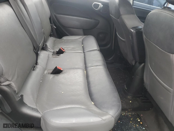 2014 FIAT 500L Lounge with VIN ZFBCFACH3EZ002687, listed as a Copart auction lot 71222884 with 230,545 mi miles and Salvage Title. Bid and sale history available at carsss.com. Image 10.