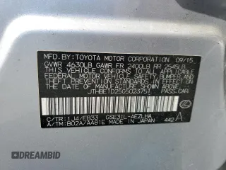 2016 Lexus IS 350 with VIN JTHBE1D25G5023751, listed as a Copart auction lot 55272315 with 118,419 mi miles and Salvage Title. Bid and sale history available at DreamBid. Image 12.