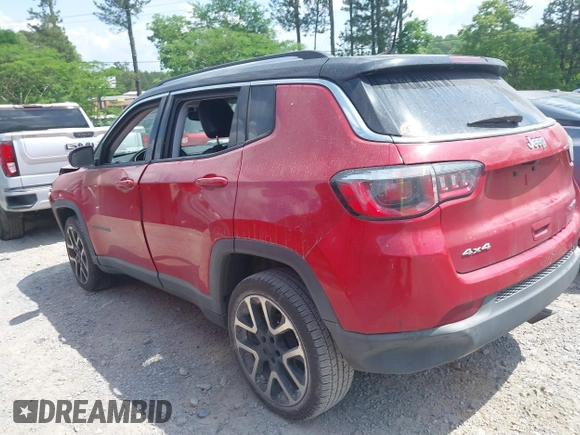 2018 Jeep Compass Limited with VIN 3C4NJDCB6JT254453, listed as a IAAI auction lot 42155892 with 939,333 mi miles and . Bid and sale history available at DreamBid. Image 14.