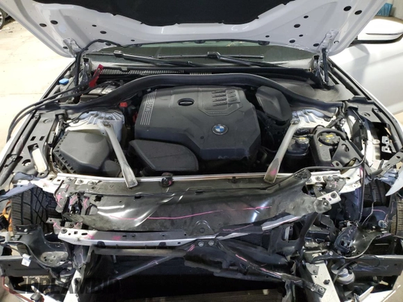 2022 BMW 5 Series 530i xDrive with VIN WBA13BJ04NWX53277, listed as a Copart auction lot 52606425 with 54,944 mi miles and Salvage Title. Bid and sale history available at DreamBid. Image 11.