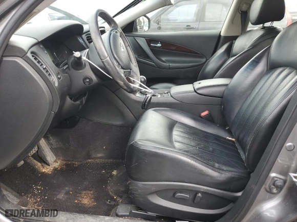 2012 Infiniti EX35 Journey with VIN JN1AJ0HR3CM451086, listed as a Copart auction lot 45428645 with 170,555 mi miles and Salvage Title. Bid and sale history available at carsss.com. Image 7.
