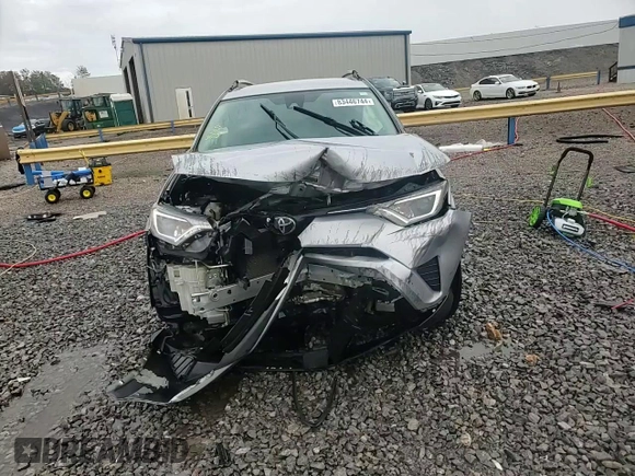 2017 Toyota RAV4 LE with VIN 2T3ZFREV4HW350558, listed as a Copart auction lot 83446744 with 87,244 mi miles and Salvage Title. Bid and sale history available at DreamBid. Image 14.