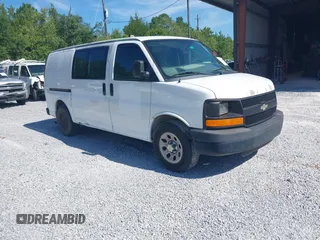 2012 Chevrolet Express Cargo with VIN 1GCSGAFX2C1177663, listed as a IAAI auction lot 42506833 with 225,862 mi miles and . Bid and sale history available at DreamBid. Image 1.
