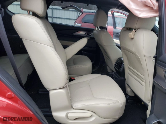 2021 Mazda CX-9 Grand Touring with VIN JM3TCADYXM0512789, listed as a Copart auction lot 86926704 with 33,578 mi miles and Salvage Title. Bid and sale history available at carsss.com. Image 12.