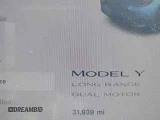 2022 Tesla Model Y Long Range with VIN 7SAYGDEE6NF480146, listed as a IAAI auction lot 41906361 with 31,939 mi miles and . Bid and sale history available at carsss.com. Image 15.