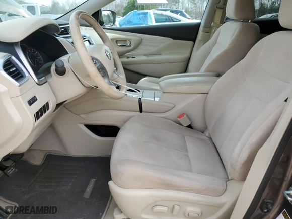 2015 Nissan Murano S with VIN 5N1AZ2MG1FN239772, listed as a Copart auction lot 49830675 with 82,873 mi miles and Salvage Title. Bid and sale history available at carsss.com. Image 7.