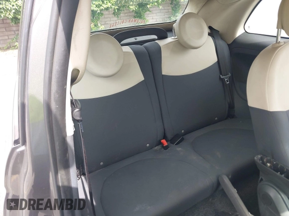 2012 FIAT 500 Pop with VIN 3C3CFFDR2CT131787, listed as a IAAI auction lot 42172058 with 133,556 mi miles and . Bid and sale history available at DreamBid. Image 8.