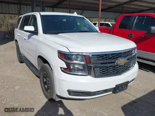 2018 Chevrolet Tahoe Commercial with VIN 1GNLCDEC0JR283440, listed as a IAAI auction lot 41280493 with 241,531 mi miles. Bid and sale history available at carsss.com. Image 1.