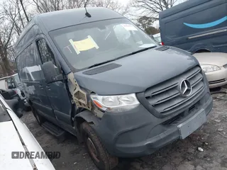 2019 Mercedes-Benz Sprinter Cargo with VIN WD4PF0CD4KP065347, listed as a IAAI auction lot 41256117 with Not Provided miles. Bid and sale history available at carsss.com. Image 1.