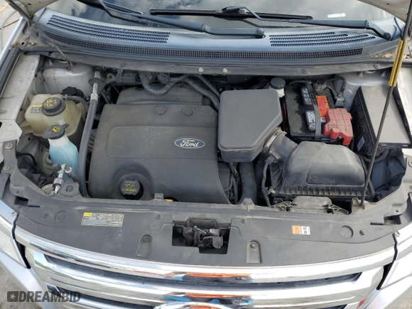 2012 Ford Edge SEL with VIN 2FMDK3JC7CBA48129, listed as a Copart auction lot 51974505 with 207,217 mi miles and Salvage Title. Bid and sale history available at carsss.com. Image 12.