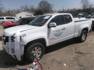 2019 Chevrolet Colorado 2WD Work Truck with VIN 1GCHSBEN7K1118301, listed as a IAAI auction lot 41839738 with 57,095 mi miles and . Bid and sale history available at DreamBid. Image 2.