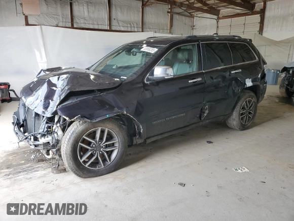 2021 Jeep Grand Cherokee Limited with VIN 1C4RJFBG0MC553351, listed as a Copart auction lot 53958265 with 95,491 mi miles and Salvage title. Bid and sale history available at DreamBid. Image 1.