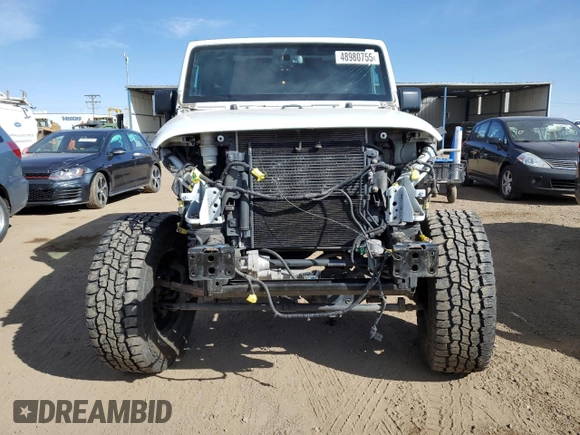 2016 Jeep Wrangler Unlimited Rubicon z VIN 1C4HJWFG6GL315448, wystawiony jako Copart lot #48980755 z przebiegiem 111 612 mil mil oraz Szkoda całkowita • Salvage title. Historia ofert i sprzedaży dostępna na DreamBid. Obrazek 5.
