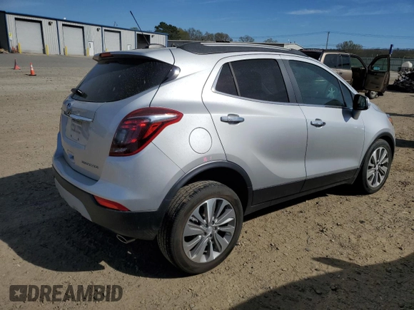 2018 Buick Encore Preferred with VIN KL4CJASB5JB703348, listed as a Copart auction lot 50417355 with 47,778 mi miles and Salvage Title. Bid and sale history available at DreamBid. Image 3.