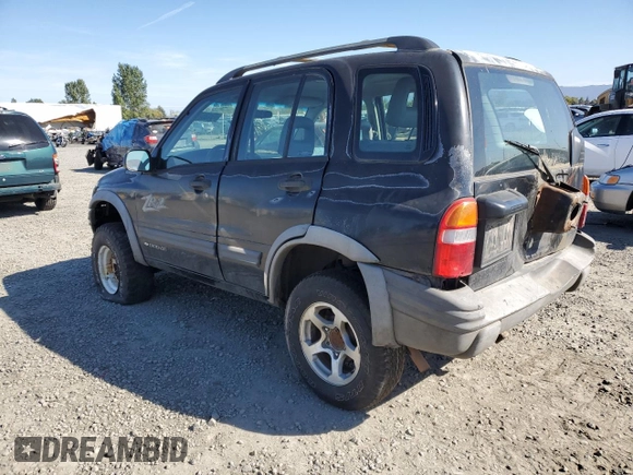 2002 Chevrolet Tracker ZR2 with VIN 2CNBJ734X26948098, listed as a Copart auction lot 73135754 with 234,627 mi miles and Salvage title. Bid and sale history available at DreamBid. Image 2.