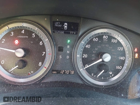 2007 Lexus ES 330 with VIN JTHBJ46G472030200, listed as a IAAI auction lot 41855007 with 127,078 mi miles and . Bid and sale history available at DreamBid. Image 7.
