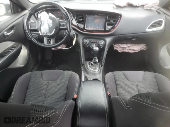 2015 Dodge Dart SXT with VIN 1C3CDFBB9FD165568, listed as a Copart auction lot 55961255 with 145,154 mi miles and Salvage title. Bid and sale history available at DreamBid. Image 8.