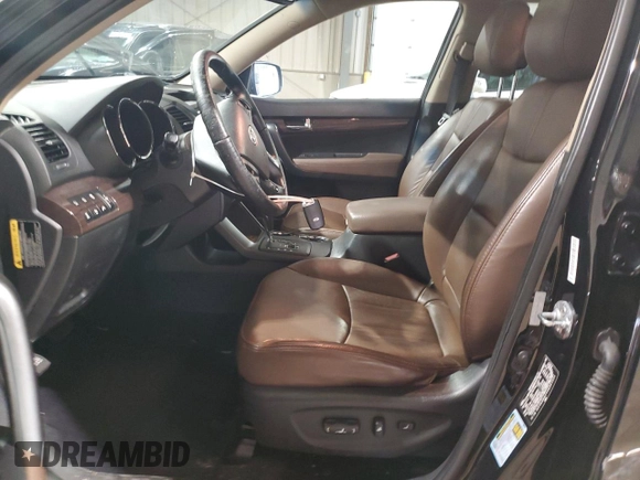 2012 Kia Sorento EX with VIN 5XYKUDA27CG281054, listed as a Copart auction lot 46639705 with 129,816 mi miles and Salvage Title. Bid and sale history available at carsss.com. Image 7.