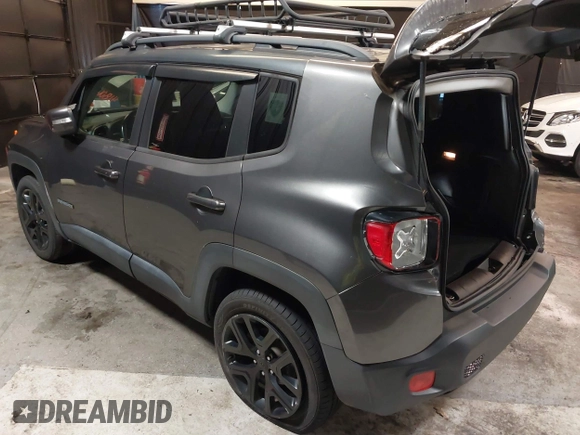 2016 Jeep Renegade Latitude with VIN ZACCJBBT7GPD01219, listed as a IAAI auction lot 41806111 with 100,807 mi miles. Bid and sale history available at carsss.com. Image 3.